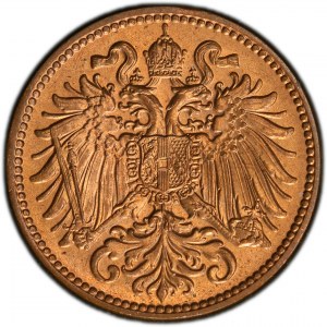 Franz Joseph I., 2 Heller 1911, Vienna