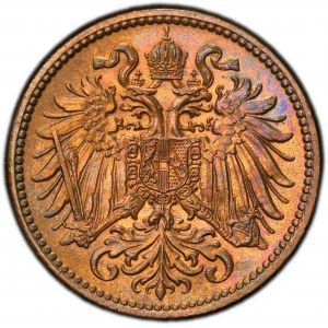 Franz Joseph I., 2 Heller 1913, Vienna