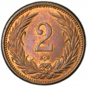 Franz Joseph I., 2 Filler 1915, KB, Kremnitz