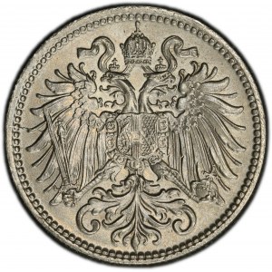 Franz Joseph I., 10 Heller 1907, Vienna