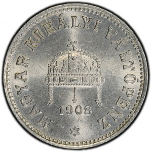 František Jozef I., 10. výplň 1908, KB, Kremnica