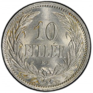 Franz Joseph I., 10 Filler 1909, KB, Kremnitz
