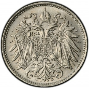 Franz Joseph I., 20 Heller 1892, Vienna