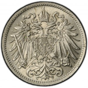 Franz Joseph I., 20 Heller 1893, Vienna