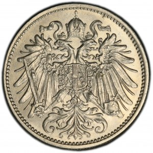Franz Joseph I., 20 Heller 1895, Vienna