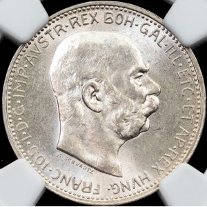 František Jozef I., 1 koruna 1914, Viedeň