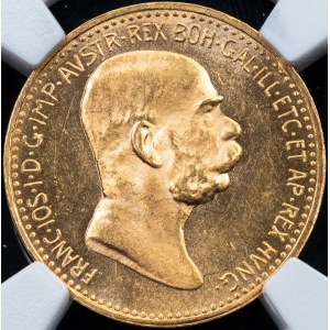 Franz Joseph I., 10 Kronen 1908, Vienna