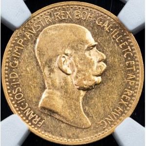 Franz Joseph I., 10 Kronen 1908, Vídeň
