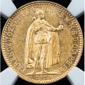 František Jozef I., 10. koruna 1910, Viedeň