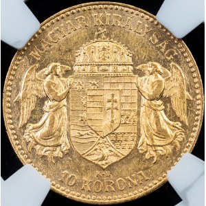 František Jozef I., 10. koruna 1910, Viedeň