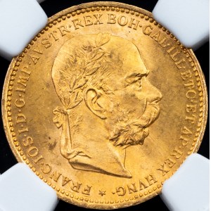 František Jozef I., 20 korún 1897, Viedeň