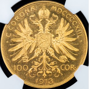 Franz Joseph I., 100 Kronen 1913, Vienna