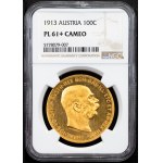 Franz Joseph I., 100 Kronen 1913, Vienna