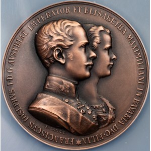 Franz Joseph I., Medal 1854 (2024), Czech Mint