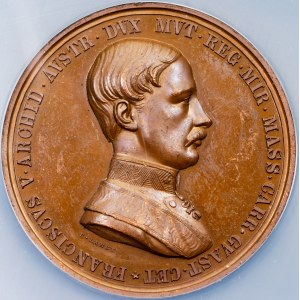 Franz Joseph I., Medal 1855