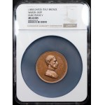 Franz Joseph I., Medal 1855