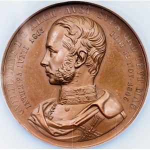 Franz Joseph I., Medal 1863