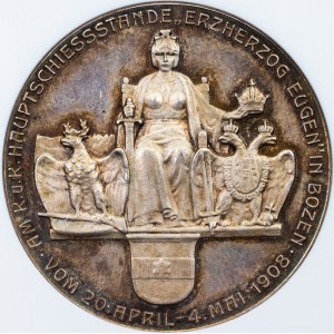 Franz Joseph I., Medal 1908