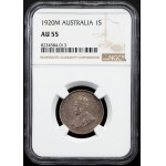 Australia, 1 Shilling 1920, M, Melbourne