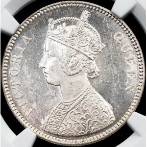 British India, 1 Rupee 1862, B, Bombay