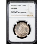 British India, 1 Rupee 1920, C, Calcutta