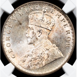 British India, 1 Rupee 1920, C, Calcutta
