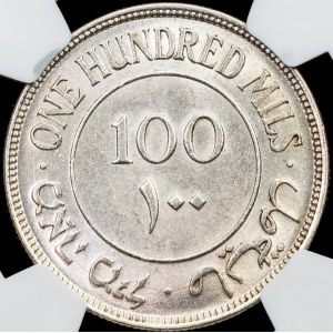 British Palestine, 100 Mils 1934, London
