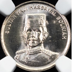 Brunei, 5 Sen 2002, Singapore Mint