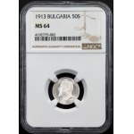 Bulgaria, 50 Stotinki 1913, Kremnitz