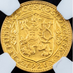 Czechoslovakia, 1 Dukat 1926, Kremnitz