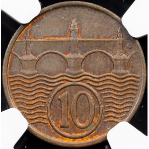 Czechoslovakia, 10 Haler 1936, Kremnitz