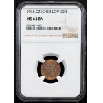Czechoslovakia, 10 Haler 1936, Kremnitz