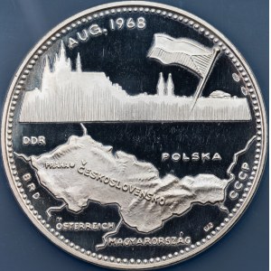 Czechoslovakia, Medal (20 Dukat) 1968