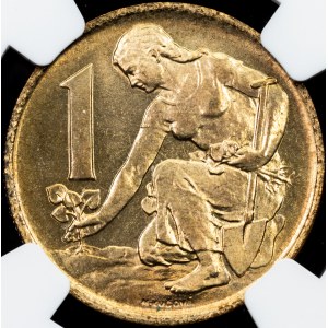 Czechoslovakia, 1 Koruna 1980, Kremnitz