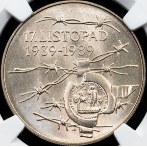 Československo, 100 korun 1989