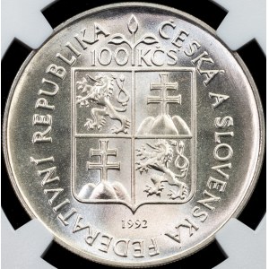 Czechoslovakia, 100 Korun 1992