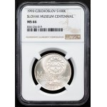Czechoslovakia, 100 Korun 1993