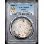 Germany, 5 Mark 1888, A