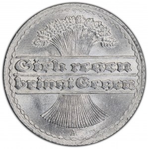 Germany, 50 Pfennigs 1920, A, Berlin