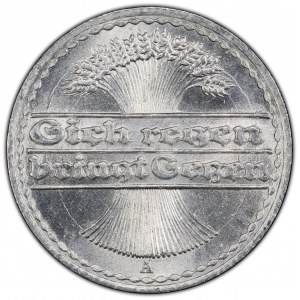 Germany, 50 Pfennigs 1920, A, Berlin