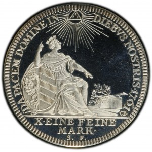 Germany, Thaler 1761 (1977)