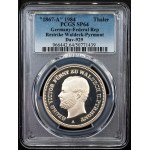 Germany, 1 Thaler 1867 (1984)