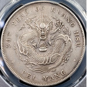China, 1 Dollar 34 (1908)