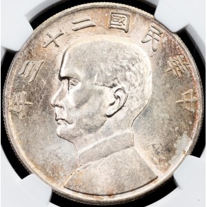 China, 1 Dollar 23 (1934)