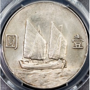 Čína, 1 dolar 23 (1934)