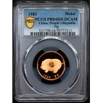 China, Proof Coin Set Token 1983