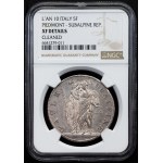 Italy, 5 Francs 10 (1801)