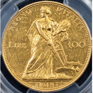 Italy, 100 Lire 1912, R, Rome