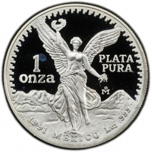 Mexico, 1 Onza 1991, Mo