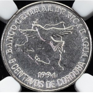 Nicaragua, 5 Centavos 1994